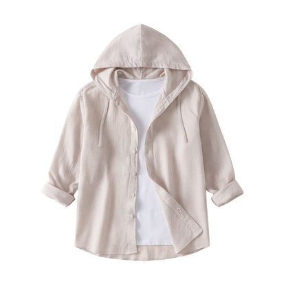 Linen Blouse with Loose Fit
