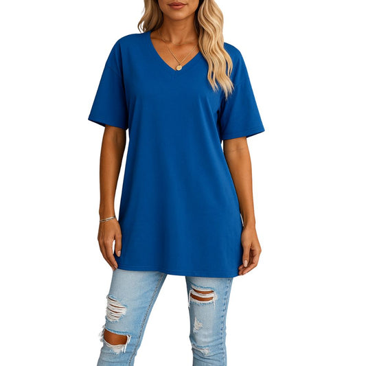 Women’s Loose-Fitting V-Neck T-Shirt