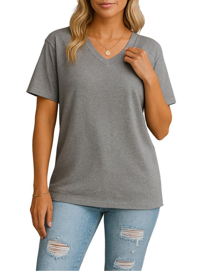 Women’s Loose-Fitting V-Neck T-Shirt
