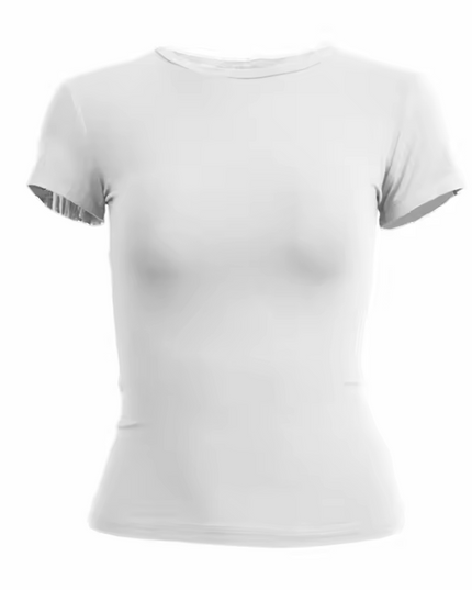Women´s Fitted short-sleeved cropped T-shirt