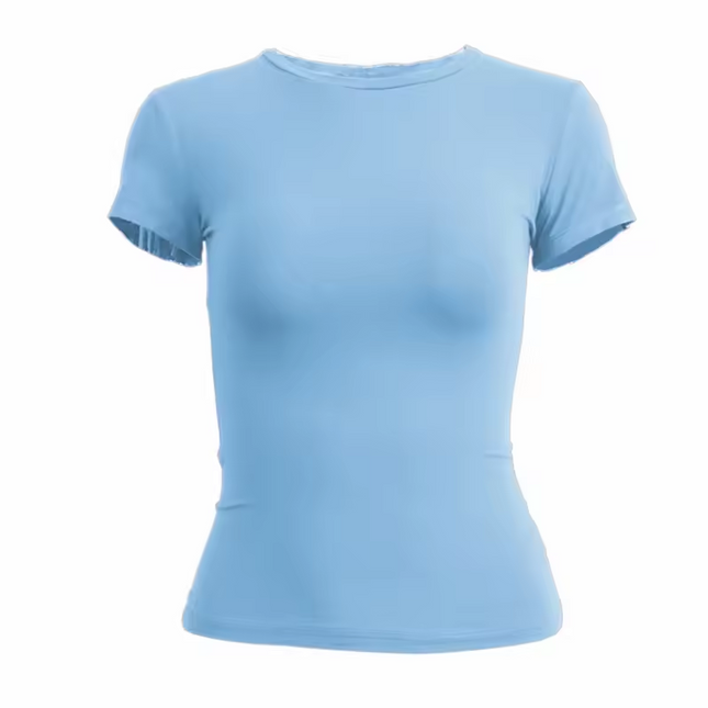 Women´s Fitted short-sleeved cropped T-shirt