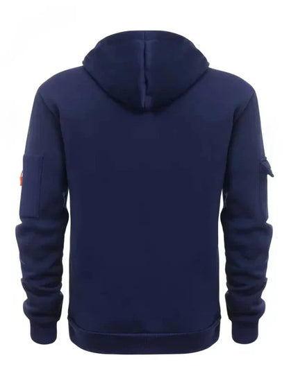 Men´s Hoodie with Zippered Pockets